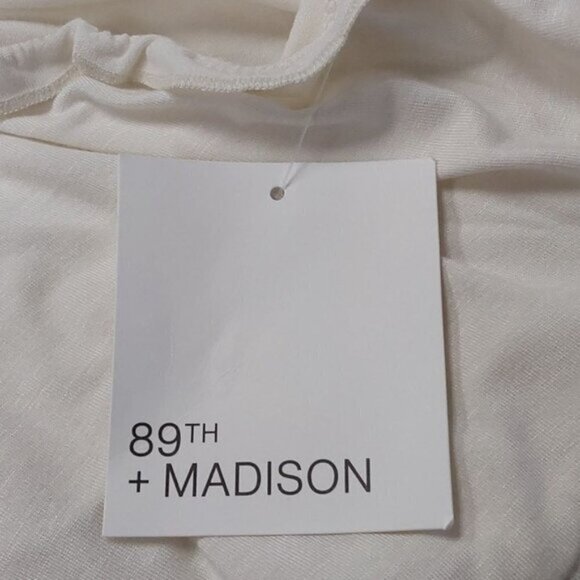 Ruffle Sleeve Tank | 89th + Madison | 1X - Picture 7 of 10